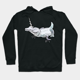 Crocodile unicorn Hoodie